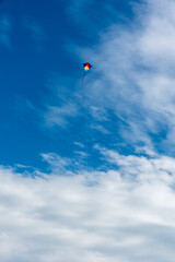 Colorful Kites flying over the sky