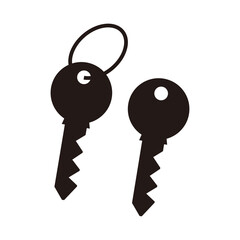 Key icon set. Key vector icon symbol