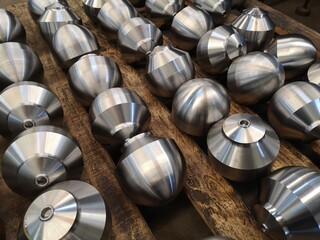 Metal flanges, CNC milling industry.   high precision steel automotive part 