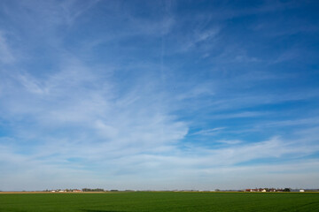 Cloud images with rain clouds and storm clouds in the landscape