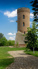 Fototapeta na wymiar tower of castle at Targoviste Romania