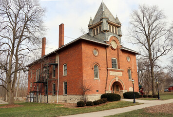 The old Town Hall in Grand Rapids Ohio.