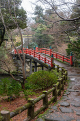高岡城跡の貫土橋