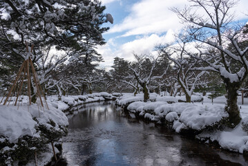 兼六園の水路