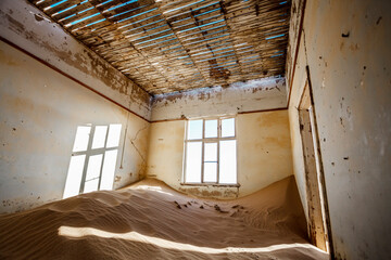 Kolmanskop ghost town, Luderitz Namibia