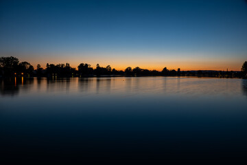 Fototapeta premium Lac d'Enghien les Bains