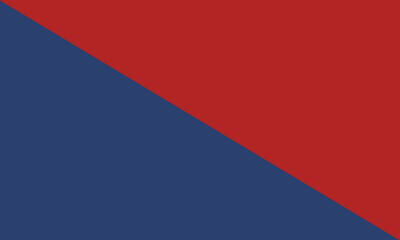navy background with red italic squares