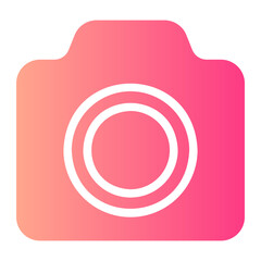 camera gradient icon