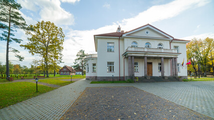 Ukmergė, Lithuania Manor of President Antanas Smetona Užugiris Manor is located on the...