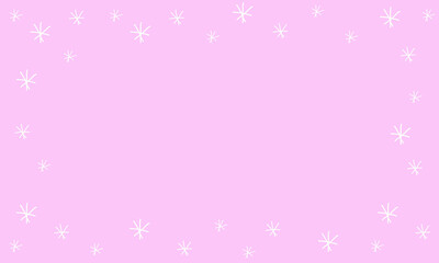 a peach background with star cluster abstract