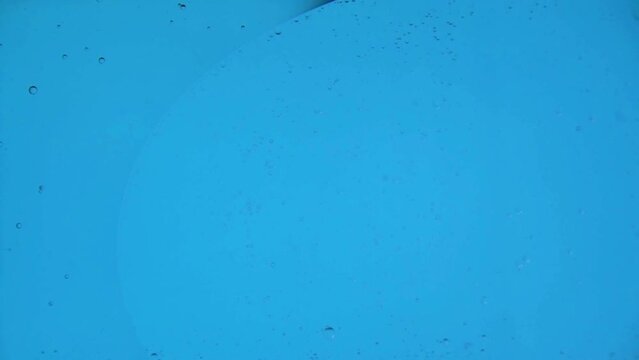 Oil bubbles in slow motion, gradient lighting, macro, texture for background
