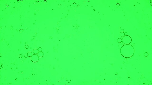 Oil bubbles in slow motion, gradient lighting, macro, texture for background