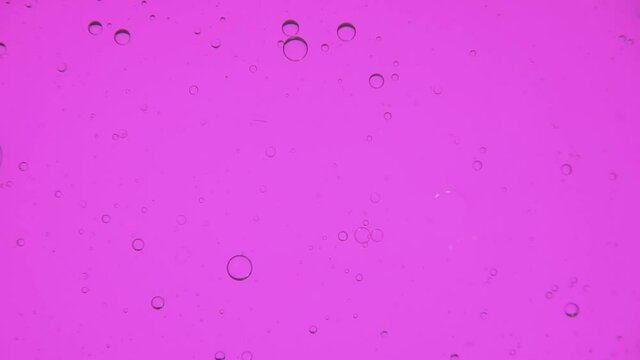 Oil bubbles in slow motion, gradient lighting, macro, texture for background