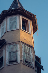 An Old and beautirul abandoned tower 