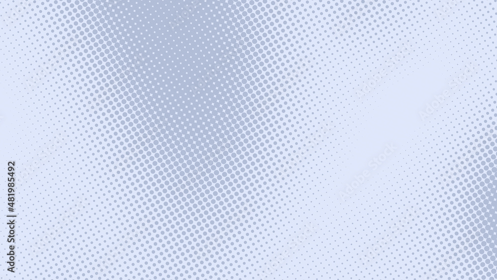 Poster abstract dots halftone blue gray color pattern gradient texture background.