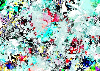 Colorful digital painting background 