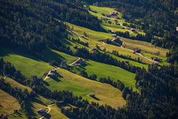 A picturesque village in the bavarian Alps