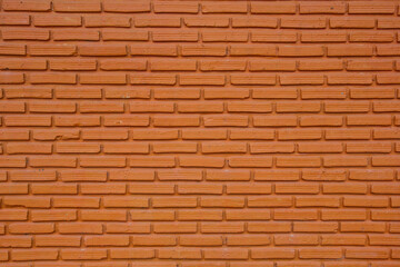 Red bricks wall texture for use to wallpaper or background