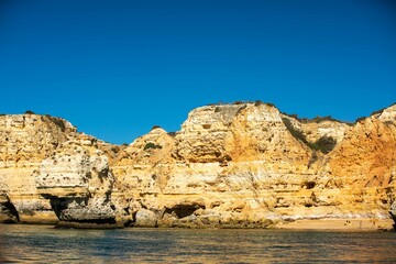 Fototapeta na wymiar Atlantic coast of Algarve, Portugal