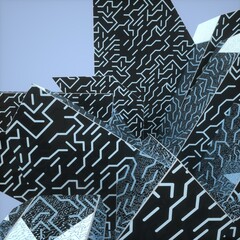 background with shapes