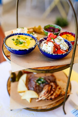 Selection of greek meze