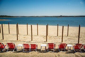 PORTUGAL ALENTEJO MONSARAZ LAKE