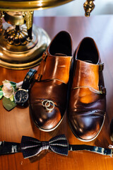 Wedding accessories. Groom's accessories. Wedding details.