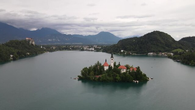 Lake Bled, Bled, Bleder See, Triglav National Park, Slovenien