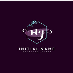 MY Beautiful handwriting logo or wedding monograms collection