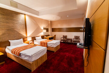 Standard Twin Room in hotel