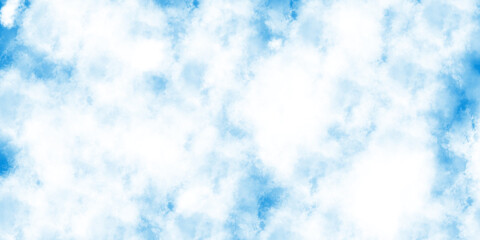 White cloud on blue sky background