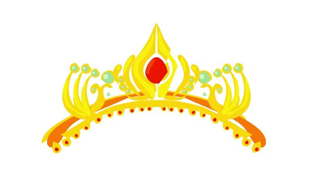 Coronal icon animation best cartoon object on white background