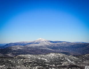 Snowy Mountain Landscape 
ADK High Peaks 1.21.22