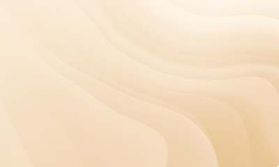 Abstract white brown creamy colors gradient with wave texture background.