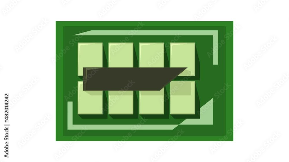 Aufkleber computer bus icon animation best cartoon object on white background