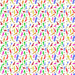 seamless multicolored pattern with abstract arrows.  background illustration