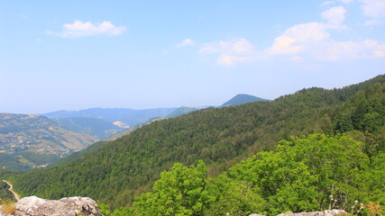 landscape and mountains