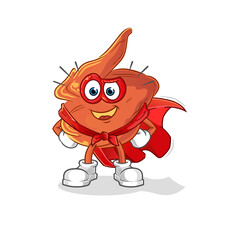 chicken wing heroes vector. cartoon character