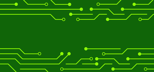 Circuit board or electronic motherboard. lines and dots connect. Vector high-tech technology data. Electrical board. digital tech. cpu, pcb printed circuit. For chip and process.   Input or output.