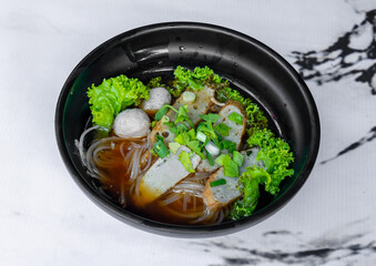 Thai Mixed Noodle Soups 