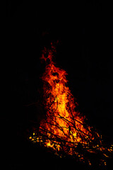 The symbol represents nature's drought, cracked soil, scorching sun, flames of heat.