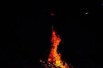 The symbol represents nature's drought, cracked soil, scorching sun, flames of heat.