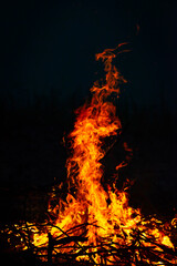 The symbol represents nature's drought, cracked soil, scorching sun, flames of heat.