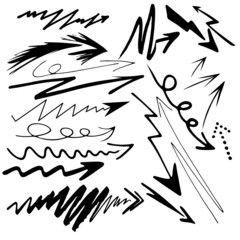 abstract arrows for decoration