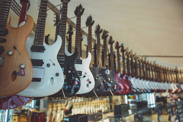 Modern musical shop