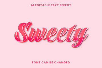 Sweety Text Effect 