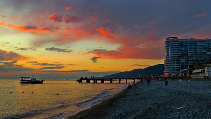 Off season on the beach