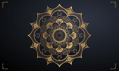 Mandala Art Design EPS file