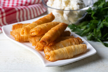 Sigara Boregi - Turkish Cigar Shaped Rolls