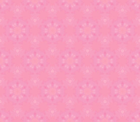 Floral abstract watercolor pattern. Vector seamless pattern